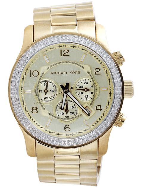 mens watch michael kors|michael kors diamond watch men's.